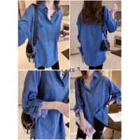 ราคา Shirt Jeans Denim เชิ้ตยีนส์เดนิมงานฟอกสีสวย ผ้าใส่สบาย (18580210411)