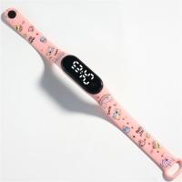 ราคา EFdikou คลังสินค้าพร้อม สร้อยข้อมืออิเล็กทรอนิกส์สำหรับเด็กหน้าจอสัมผัสสีนาฬิกาข้อมือ LED อิเล็กทรอนิกส์พิมพ์ลายแสงสีขาวพราวกันน้ำ (20512933435)