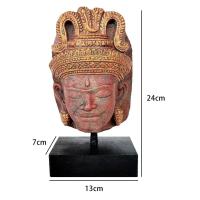 ราคา หินทราย หินทรายตั้งฐานคนโบราณชายหญิง ฐานไม้ สามารถตั้งโชว์บนโต๊ะทำงาน โรงแรม รีสอร์ท (19775186855)