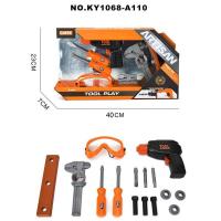ราคา Bear store ของเล่นเด็ก Toolbox Engineer ของเล่นสว่าน ของเล่นเครื่องมือช่างด้วยสว่านไฟฟ้า เครื่องมือซ่อมแซมจําลอง ชุดถอดประกอบคู่มือสำหรับเด็ก ด้วยสว่านไฟฟ้า ไขควง เครื่องมือ (20744915604)