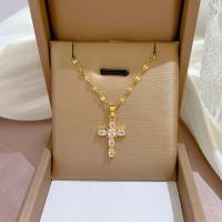 ราคา Fashion Classic Cross Necklace Beautiful Vintage Jesus Christian Lucky Versatile Clavicle Chain Pendant Party Favor (19872787310)