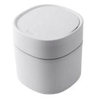 ราคา Desktop Trash Can Bathroom Trash Bin With Lid Small Trash Can Countertop Garbage Cans Mini Trash Can For Desk Vanity Tabletop stunning (19613067266)
