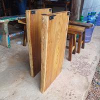 ราคา ขาไม้ ไม้แผ่นเดียว แผ่นหนา 2นิ้ว ขาไม้แผ่น สำหรับทำขาโต๊ะ ขาม้านั่ง ขาเก้าอี้้ ไม้กระถินณรงค์ แข็งแรง ทนต่อทุกสภาพอากาศ (20387102260)