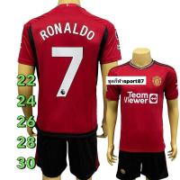 ราคา ชุดกีฬา ชุดฟุดบอลของเด็กทีม แมนยู ได้ทั้งชุด เสื้อ กางเกง (19765049210)