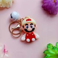 ราคา พวงกุญแจมาริโอ้ รุ่นห่วงทองพร้อมกระดิ่ง พวงกูญแจ จี้ห้อยกระเป๋านักเรียน (19307821317)