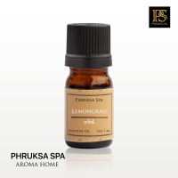 ราคา Phruksa Spa น้ำมันหอมระเหยธรรมชาติบริสุทธิ์ 100 กลิ่น ตะไคร้ 5 มล Essential Oil Pure 100 5 ml Lemongrass ใช้สำหรับเครื่องพ่นไอน้ำ เตาอโรม่า (486758822)