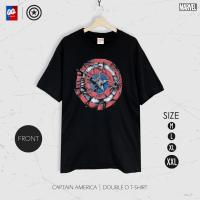 ราคา ส่งฟรี เสื้อยืด มาร์เวล Captain America กัปตันอเมริกา ลิขสิทธ์แท้ MARVEL COMICS T SHIRTS MVX 039 เสื้อ Marvel แท้ (14456847677)