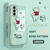 ราคา PMP Mall เคสปลอกสำหรับ Samsung กาแล็คซี่เคส S23 S23 S23พิเศษ5G เคสซัมซุง A14 5G ฟรี การ์ตูนวินนี่ช้อนส้อมมีดหมีพูห์น่ารักหมีพูรูปแบบขอบสี่เหลี่ยมชุบเคสโทรศัพท์เคสโทรศัพท์นิ่ม (17806860373)