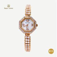 ราคา Royal Crown รุ่น 3823B นาฬิกาข้อมือผู้หญิงเล็กๆกันน้ำ ล้อมเพชร แบรนด์เนมแท้ Vayo Jewelry (21187189866)