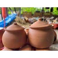 ราคา หม้อยาดินเผา หม้อต้มยา หม้อสมุนไพร ขนาด7 9นิ้ว ตั้งไฟได้ ตั้งเตาแก๊สได้นะ โปร1ใบ 2ใบ (21256983769)