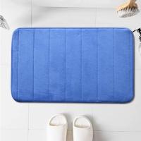 ราคา AI Home พรมเช็ดเท้า ผ้าเช็ดเท้า 60x40 CM เมมโมรี่โฟม ดูดซับน้ำได้ดี พรมกันลื่น หนา 1 5 1 6 ซม (16829851690)