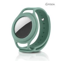 ราคา สำหรับ AirTag Case GPS Anti lost Tracker สายรัดซิลิโคนเด็กสายรัดข้อมือสำหรับ Apple Airtag Kids Wristbands (19730552044)