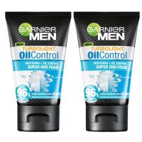 ราคา GARNIER MEN Turbolight White Oil Control Super Duo Foam 100ml 2หลอด การ์นิเย่ เมน ไวท์ เทอร์โบไลท์ ออย คอนโทรล ซูเปอร์ ดูโอ โฟม (688900761)