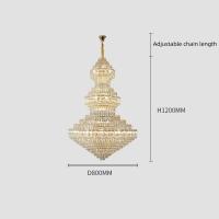 ราคา โคมระย้าขนนกแบบดูเพล็กซ์วิลล่าฮอลห้องนั่งเล่นโคมไฟคริสตัลชั้นกลางโครงการโรงแรมกลวงโคมไฟตกแต่งที่สร้างสรรค์โคมไฟวิลล่า (20611344940)