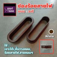 ราคา ช่องร้อยสายไฟ แบบวงรี ฝาครอบสายไฟ สำหรับติดบนโต๊ะคอมฯ โต๊ะทำงาน มีหลากสีให้เลือก ผลิตจากพลาสติกคุณภาพดี (16528352195)