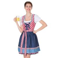 ราคา ชุดเดรสชุดสาวเมทชุดพนักงานทำความสะอาดปักลายเสื้อผ้าเบียร์บาวาเรียนแบบดั้งเดิมเทศกาลเบียร์เยอรมัน (19164344968)