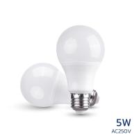 ราคา Nataku หลอดไฟ LED หลอดไฟแอลอีดี Bulb ใช้งานไฟบ้าน 220V หลอดบับ LED light ขั้ว E27 ขนาด 5W 7W 9W 12W 15W สว่างจ้า ไม่ทำลายสายตา มี 2 สี ขาวกับวอร์มไวท์ (15668166768)