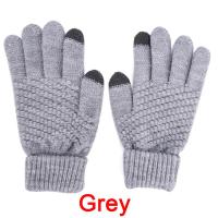 ราคา yuanhe knitted Winter Warm Wool Gloves Touch Screen Gloves Man Women Winter Gloves (16468203777)