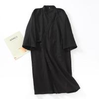 ราคา Japanese cotton gauze bathrobe men big yards kimono robe in the spring and autumn summer pajamas with thin paragraph bathrobe sweat steaming clothes (15672564042)