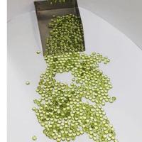 ราคา 4 มิล พลอยเพอริดอทแท้ 4mm Natural Peridot กลม หลังเต่า หลังเบี้ย ธรรมชาติแท้ ไม่ผ่านการเผา พลอยดิบ 4mm Natural Peridot Cabochon (8183299014)