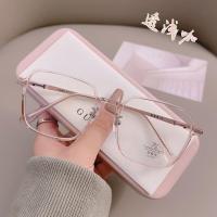 ราคา 0 ถึง 400 แว่นสายตาสั้น แว่นกรองแสง กรอบแว่นทรงเหลี่ยม แว่นสายตาสั้น กรอบแว่นแฟชั่น TR90 สำหรับผู้หญิง และผู้ชาย (16695230269)