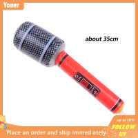 ราคา Youer ไมโครโฟนพองระเบิดพองไมโครโฟน props ของเล่นสำหรับของเล่นดนตรี (20447916620)