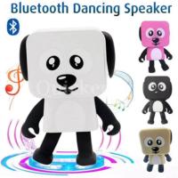ราคา ลำโพงบลูทูธ รูปหมาเต้นได้ Mini Dance Robot Dog Wireless Bluetooth Speaker (445814567)