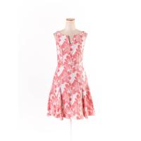 ราคา jaspal เดรสแขนกุดพิมพ์ลายดอกไม้ ชายกระโปรงระบายซิปหลัง ป้ายแบรนด์ระบุไซส์ XS Preloved (20670609017)