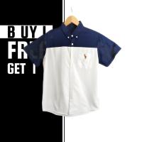 ราคา SHIRT Ralph Laurens Sophisticate Shirt Polo Plain white Short Sleeve Shirt Size S 3XL Ready Stock (20550559232)