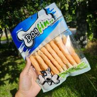 ราคา Dogfin ด็อกฟิน น่องไก่เล็กเคลือบเวเฟอร์ตับ สำหรับสุนัขทุกสายพันธุ์ (19471432435)