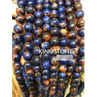 ราคา Lapis lazuli หินนำโชค ลาพิส ลาซูลี ลายเข้ม น้ำเงินแดง ขนาด 8 10 12 มิล แพ็ค 10 20 เม็ด และ แบบสายยาว พร้อมไหมยืดฟรี (14397668613)