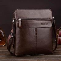 ราคา Sogo fashion BARNOROO กระเป๋าสะพายผู้ชายหนังแท้ No 1880 (338748378)