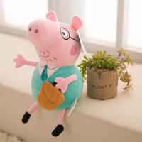 ราคา 40cm ของเล่น ตุ๊กตา Peppa George Pig ตุ๊กตาน่ารัก ตุ๊กตาหมู ผ้านุ่มอ่อน ของขวัญวันเกิด ของเล่นเด็ก PEPA Doll Toy George pig lovely teddy bear soft toy birthday present (7624247398)