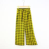 ราคา กางเกงลายสก็อตสีสวยขายาวผ้าหนังไก่ มีเชือกผูกรูดได้ 9113 มีกระเป๋า2ข้าง กางเกงลายสก็อตแฟชั่น กางเกงลายสก็อตขาตรงหญิง (10957550349)