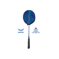 ราคา Badminton Racket GRAND SPORT DRAGON ไม้แบด แบดมินตันเดี่ยว ไม้แร็คเก็ต 1 ด้าม พร้อมซองครึ่งใบ (20419724003)