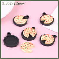 ราคา Blowing 1ชุด dollhouse Miniature Fruit Pizza PLATE et KITCHEN Resin set KIDS Gift (20372946417)