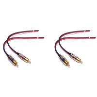 ราคา Speaker Cables to RCA Plugs Adapter 2 Channel 1 Foot (20113542711)
