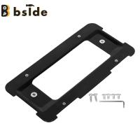 ราคา ตัวยึดป้ายทะเบียนรถกันการกัดกร่อนสำหรับ BMW ที่ยึดแผ่นป้ายทะเบียนรถยนต์ด้านหลังขายึดพร้อมสรูป้ายทะเบียนรถ Bemper Belakang (20415092150)