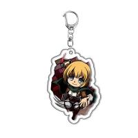 ราคา พวงกุญแจ อนิเมะ ผ่าพิภพ ไททัน Attack on Titan รีไวล์ เอเลน มิคาสะ เอเรน เยเกอร์ อาร์มิน ไตตัน แจน ฮันจิ (20150696460)