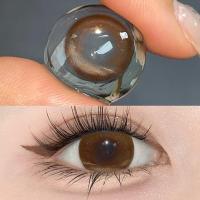 ราคา ใส่โค้ดลดเพิ่ม HW9MIDR2 ลดสูงสุด 150 คอนแทคเลนส์ สีน้ำตาลธรรมชาติ Natural Brown Eye 14 0mm 14 2mm 14 5mm (20811460341)