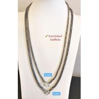 ราคา สร้อยคอเงินแท้92 5 สร้อยห้อยพระ 1 องค์ ลายถัก งานรมดำ หนัก 2 3 9 บาทตัน ยาว 22 30 นิ้ว งานไทย Handmade (15736765315)