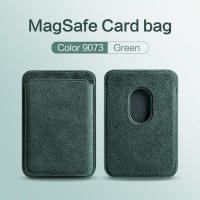 ราคา กระเป๋าสตางค์แม่เหล็ก MagSafeSanCore Alcantara สำหรับ iPhone 12 12Pro 12Pro Max 12Mini เคสฝาหลังที่ใส่การ์ด (14401349798)
