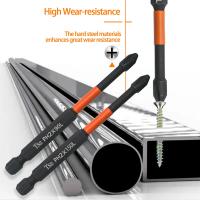 ราคา ไขควง ไขควงแม่เหล็ก ไขควงปากแฉก Durable Magnetic Screwdriver Bit Heavy Duty Set Screwdriver Bit Set S2 Steel Hex Screwdriver Set Screwdriver Gun Bit (21221754357)