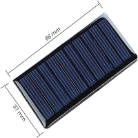 ราคา แผงโซล่าเซลล์ DC 12โวล์ต โซล่าเซลล์ แผงชาร์จไฟโซล่าเซลล์ แผงแบตเตอรี่ (20313654477)