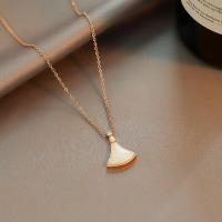 ราคา สร้อยคอพร้อมจี้ Bvlgari ทรงกระโปรง สร้อยคอแฟชั่น ไม่ลอกไม่ดำ พร้อมส่ง bvl02 (17046929057)