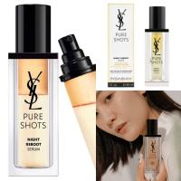 ราคา แท้100 YVES SAINT LAURENT Pure Shots Night Reboot 30mlรีบู๊ตผิวในชั่วข้ามคืนการประสานพลังที่ไม่เหมือนใคร (16651275790)