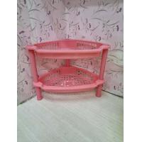 ราคา ชั้นวางของพลาสติก เข้ามุม แบบ 2 ชั้น เหมาะสำหรับวางเข้ามุม วางในจุดต่างๆ บนโต๊ะ ข้างเตียง ในห้องน้ำ (7688181399)