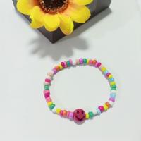 ราคา กำไลข้อมือ สร้อยข้อมือ ลูกปัดหลากสี แบบยืด (12429874909)