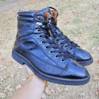 ราคา ส่งฟรี 9 5Us 27 5cm 43eu รองเท้า Hawkins est 1850 รุ่น King Skinner Walker Boots Pre owned Authentic (21301481800)