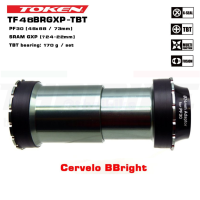 ราคา กะโหลกจักรยาน TOKEN TF46BRGXP TBT กระโหลก Frame PF30 Crank SRAM CERVELO (7563615608)